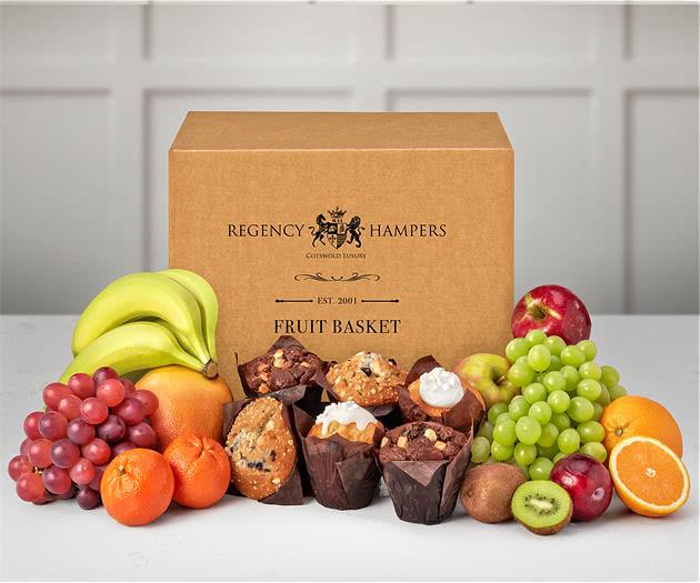 Fresh Fruit & Muffin Gift Box